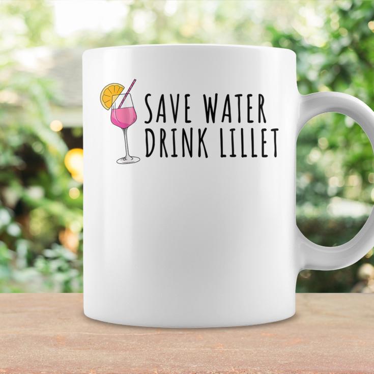 Save Water Drink Lillet Summer Alcohol Lillet S Tassen Geschenkideen