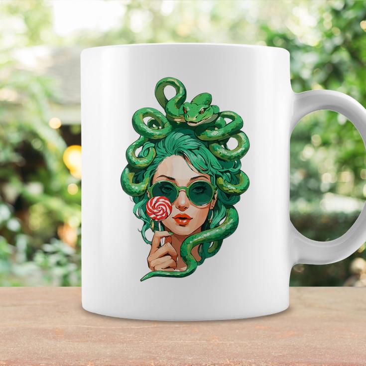 Sunglasses Green Snake Hair Hairstyle Medusa Tassen Geschenkideen