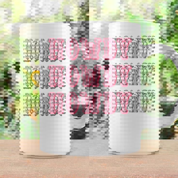 Vintage Howdy Rodeo Western Country Southern Cowgirl Graphic Print Coffee Mug Gifts ideas
