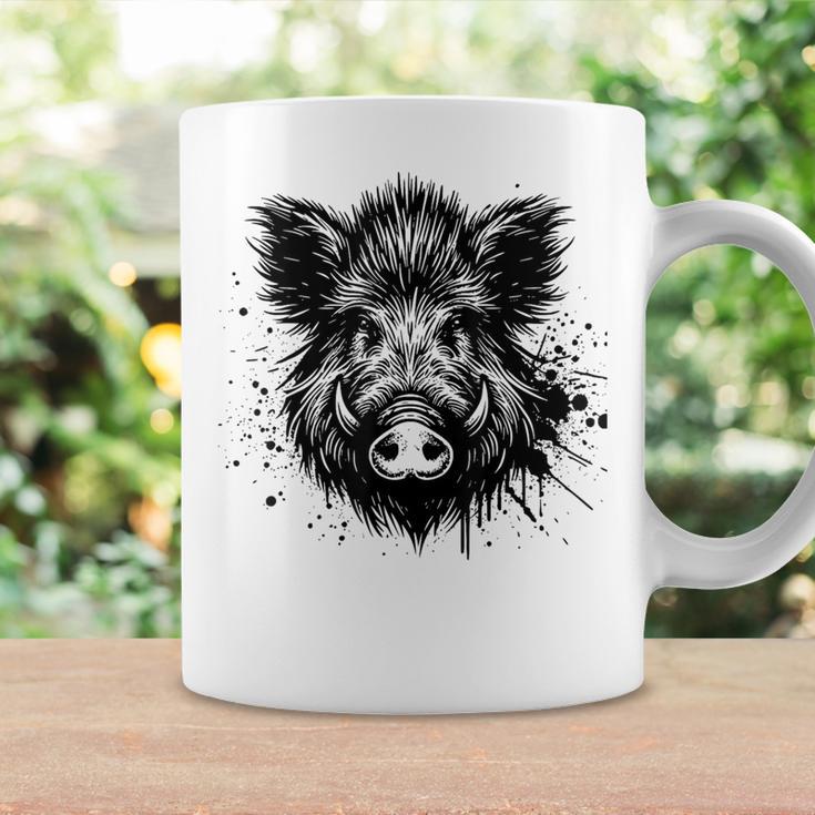 Wild Boar Boar Hunting Hunter Wild Boar Green Tassen Geschenkideen