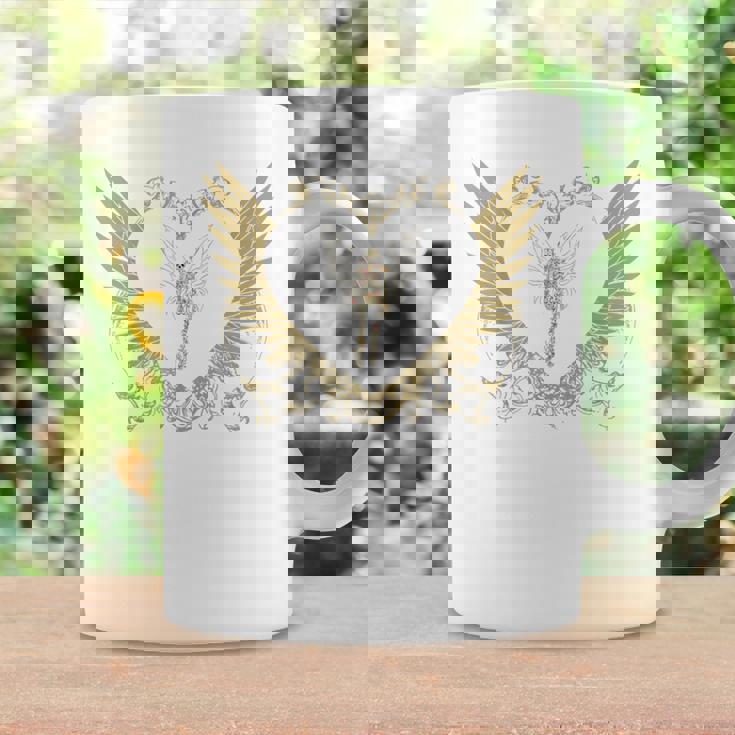 Y2k Fairy Grunge Aesthetic Winged Skeleton Y2k Fairycore Taza de café Ideas de regalos