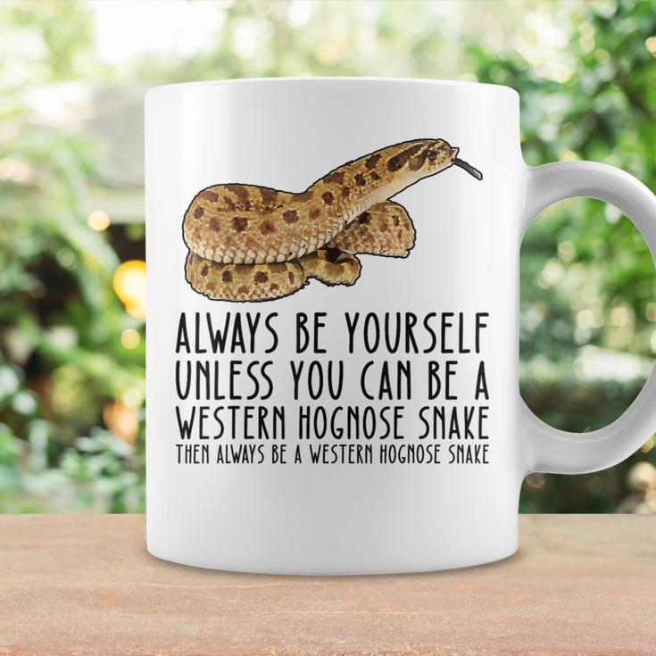 Be Yourself Always And Be A Western Hognose Snake Graphic Print Coffee Mug Gifts ideas