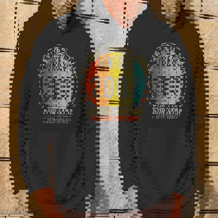 18 Cumpleaños 2007 18 Años Chica Chicointage 2007 Sudadera Estilo de vida