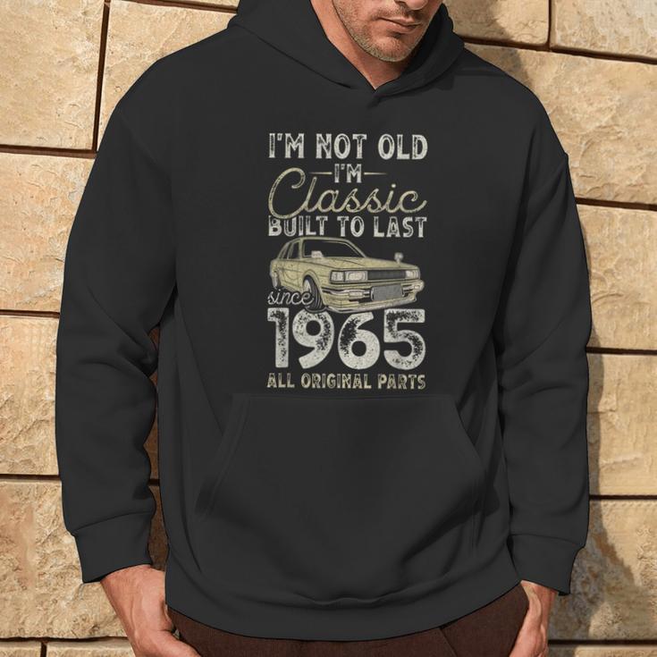 60 Geburtstag Seit 1965 Oldtimer 60 Jahre Alt Kapuzenpullover Lebensstil