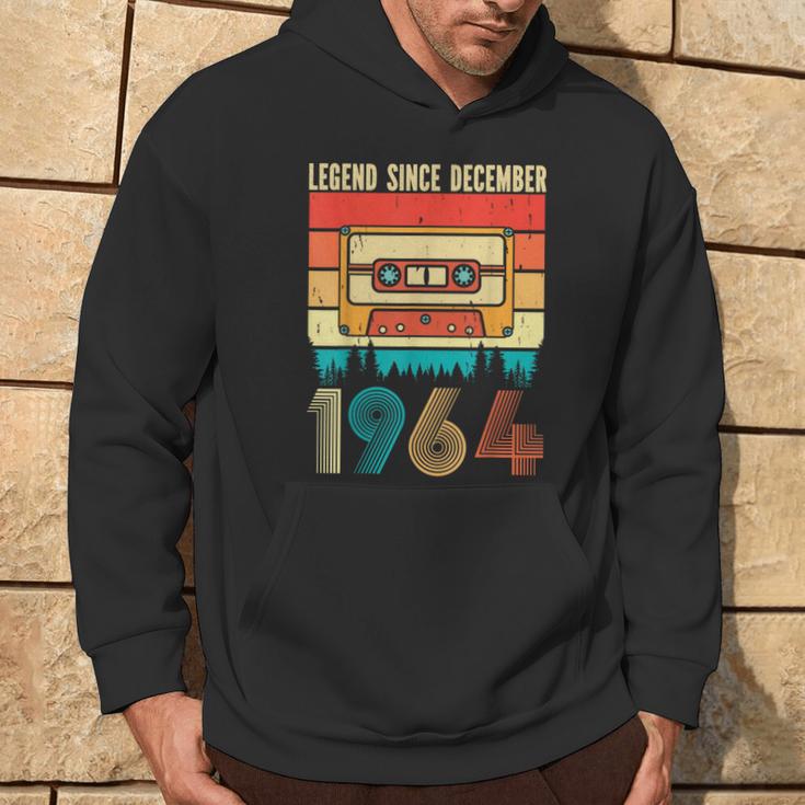 60 Years Old Legend Since December 1964 60Th Birthday Kapuzenpullover Lebensstil