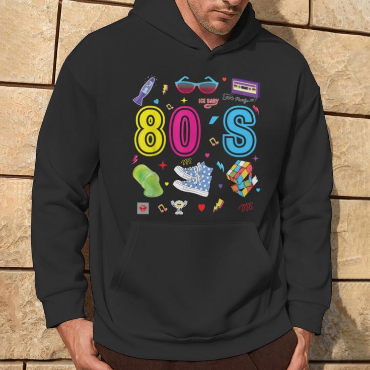 80S Theme Party 80S Costume I Love The 80S Kapuzenpullover Lebensstil