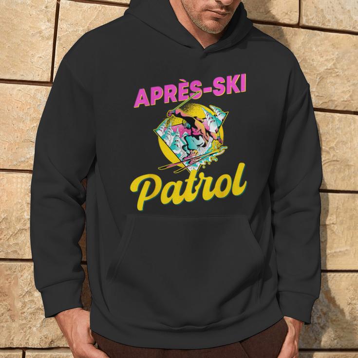 80S Retro Apres-Ski Patrol Wear 90S Skiing Kapuzenpullover Lebensstil