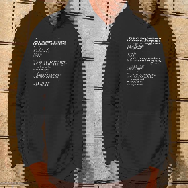 Aerospace Engineer Definition Description Sudadera Estilo de vida