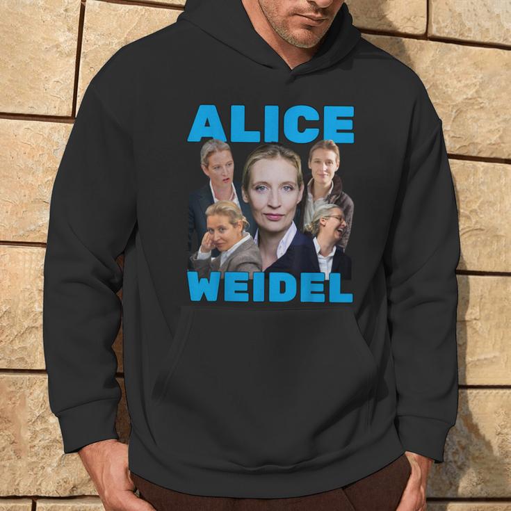 Alice Weidel Fan Merch Blue Kapuzenpullover Lebensstil