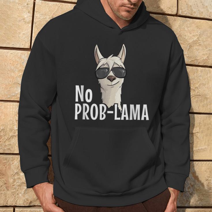 Alpaca With Sunglasses No Prob-Lama Hipster Lama Kapuzenpullover Lebensstil