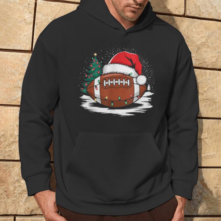 American Football Christmas Kapuzenpullover Lebensstil