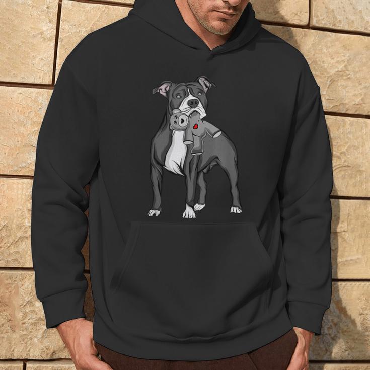 American Staffordshire Terrier Amstaff Kapuzenpullover Lebensstil