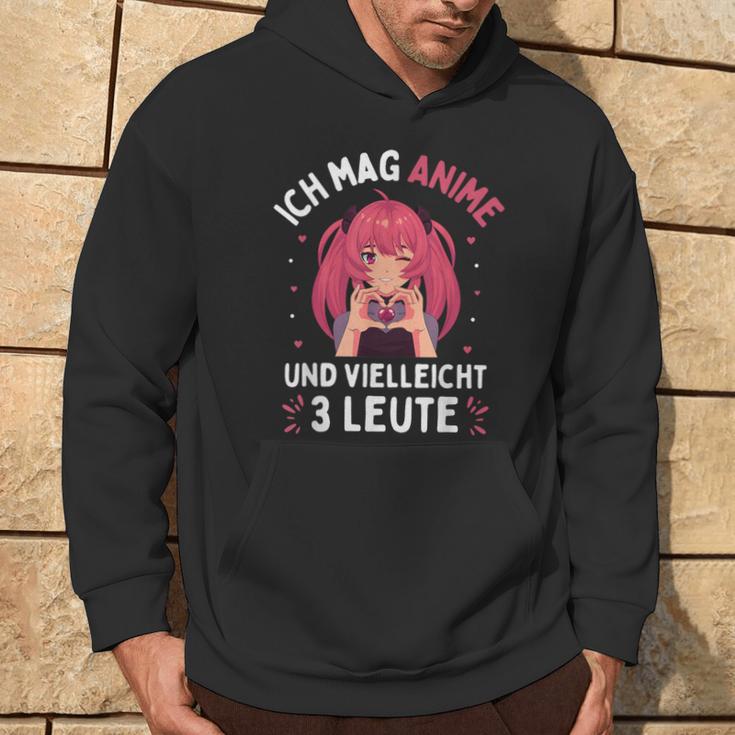 I Like Anime And Maybe 3 People Japanese Manga Kapuzenpullover Lebensstil