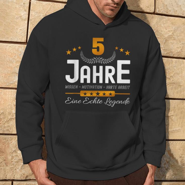 Anniversary 5 Years Company Service Anniversary Office Jokes Anniversary Kapuzenpullover Lebensstil