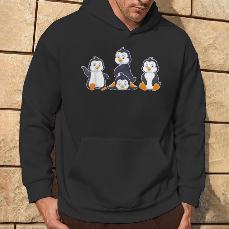 Antarctic Animal For Children Penguin Kapuzenpullover Lebensstil