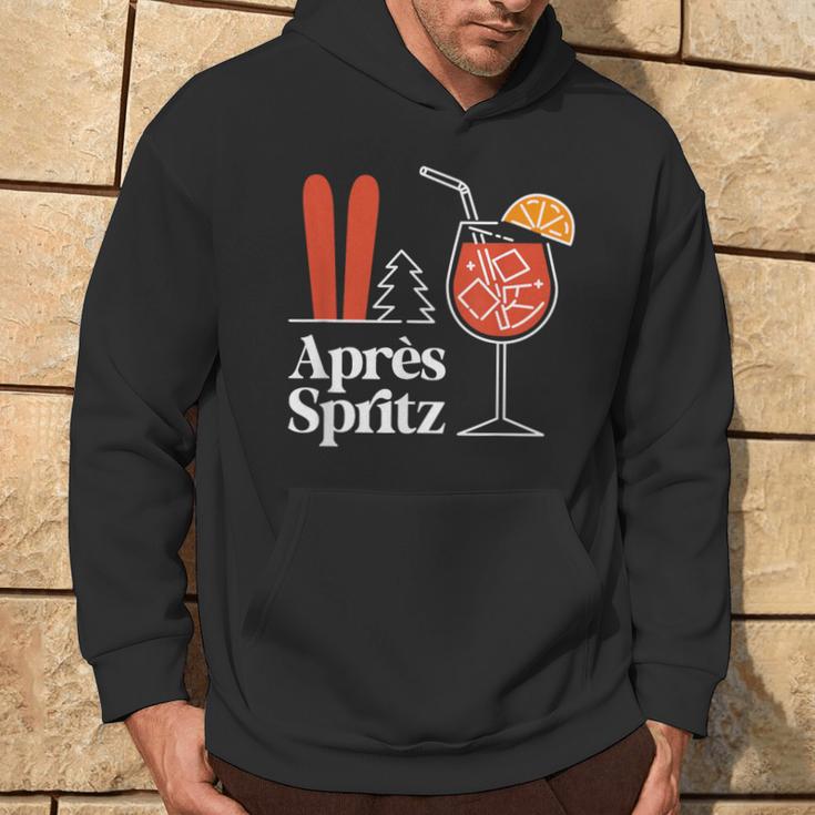 Après Spritz X Aperölchen Spritz & Skiing Skier Ski Kapuzenpullover Lebensstil