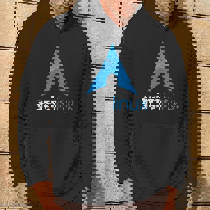 Arch Linux Con Lema Y Logotipo Open Source Os Sudadera Estilo de vida