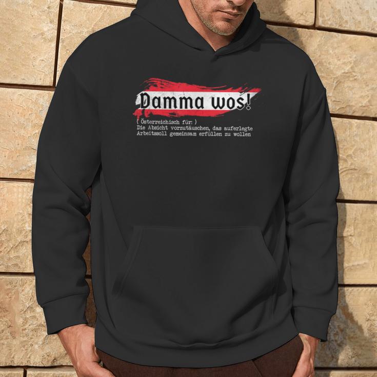 Austria Mouthart Damma WosIntage Austria Kapuzenpullover Lebensstil