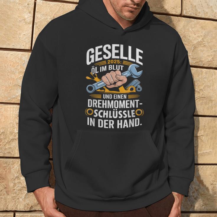 Azubi Ausbildung Bestandene Gesellenprüfung Geselle 2025 Kapuzenpullover Lebensstil