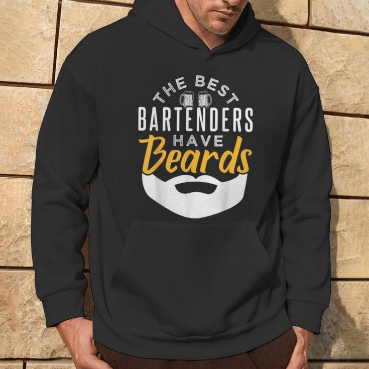 Bartender For Bartenders With Beards Kapuzenpullover Lebensstil