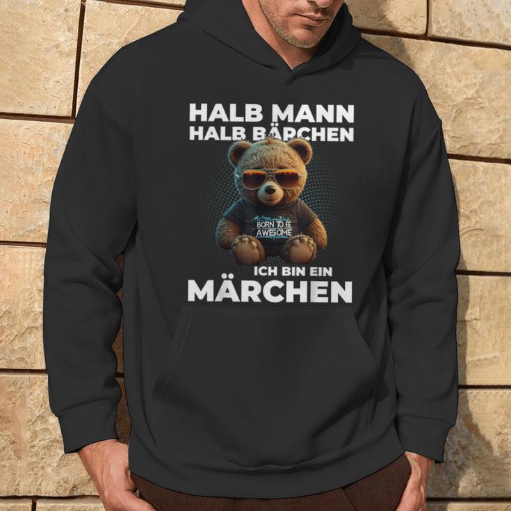 Bear Half Man Half Bear Fairy Tale Partner Kapuzenpullover Lebensstil