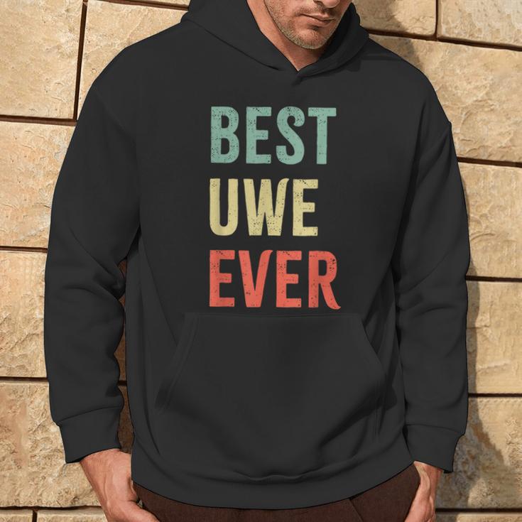 Best Uwe Ever First Name Kapuzenpullover Lebensstil