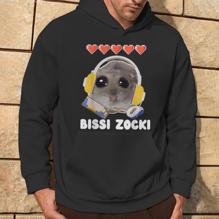 Bissi Zocki Sad Hamster Cute Hamstie Kapuzenpullover Lebensstil