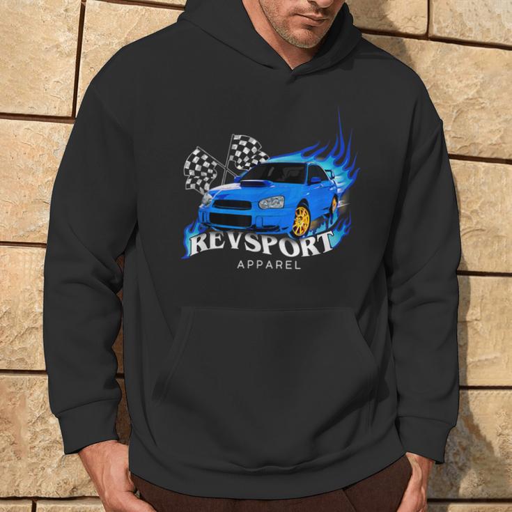 Blue WrxSti S Kapuzenpullover Lebensstil