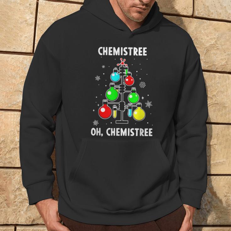 Chemistree Oh Chemistree Science Christmas Chemistry Kapuzenpullover Lebensstil