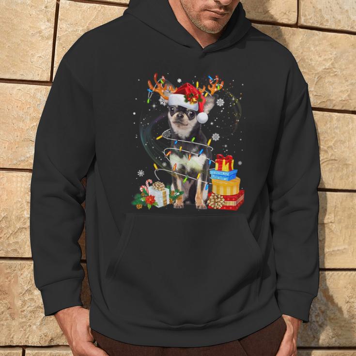 Chihuahua Reindeer Christmas Dogs Kapuzenpullover Lebensstil