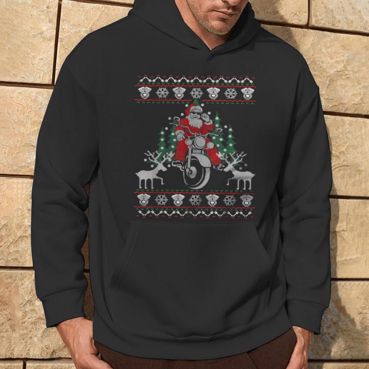 Christmas Holiday Idea Santa Claus Kapuzenpullover Lebensstil