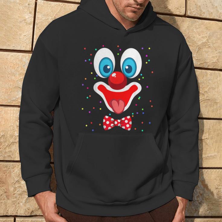 Clown Face Costume For Carnival Fancy Dress Clown Costume Kapuzenpullover Lebensstil