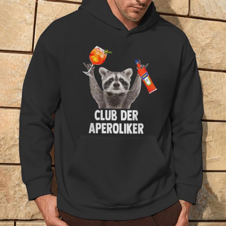 Club Der Aperoliker Raccoon Meme Racoon X Pedro Spritz Kapuzenpullover Lebensstil