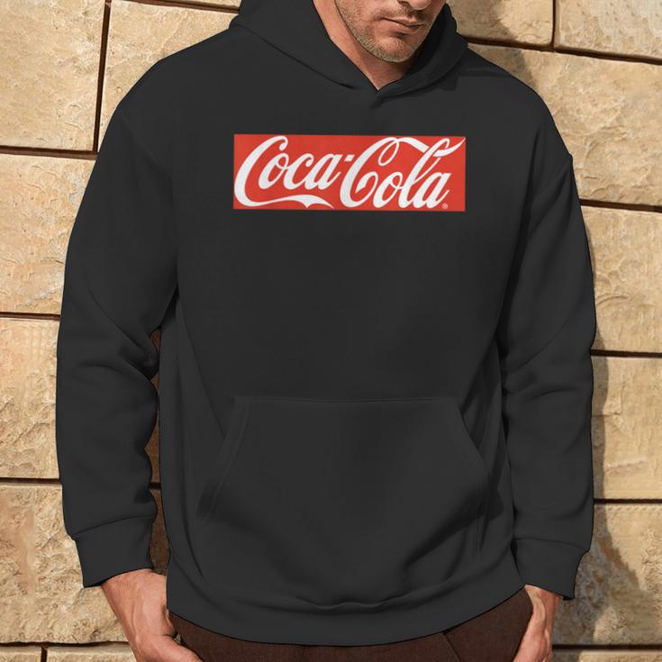 Coca-Cola Block Logo Kapuzenpullover Lebensstil