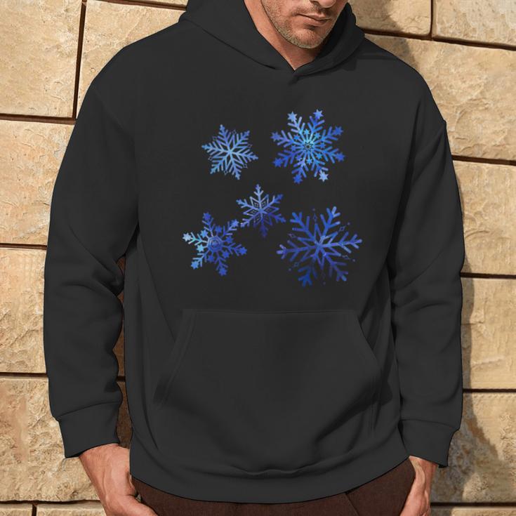 Cold Snowflakes Winter Kapuzenpullover Lebensstil