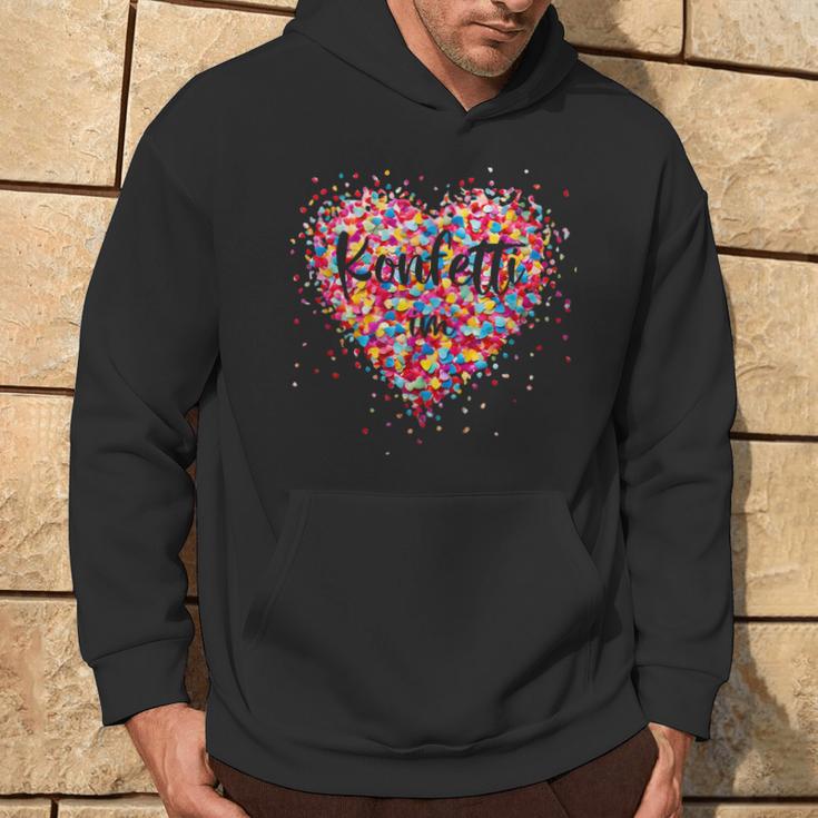 Confetti In The Heart Fancy Dress Costume Carnival Kapuzenpullover Lebensstil