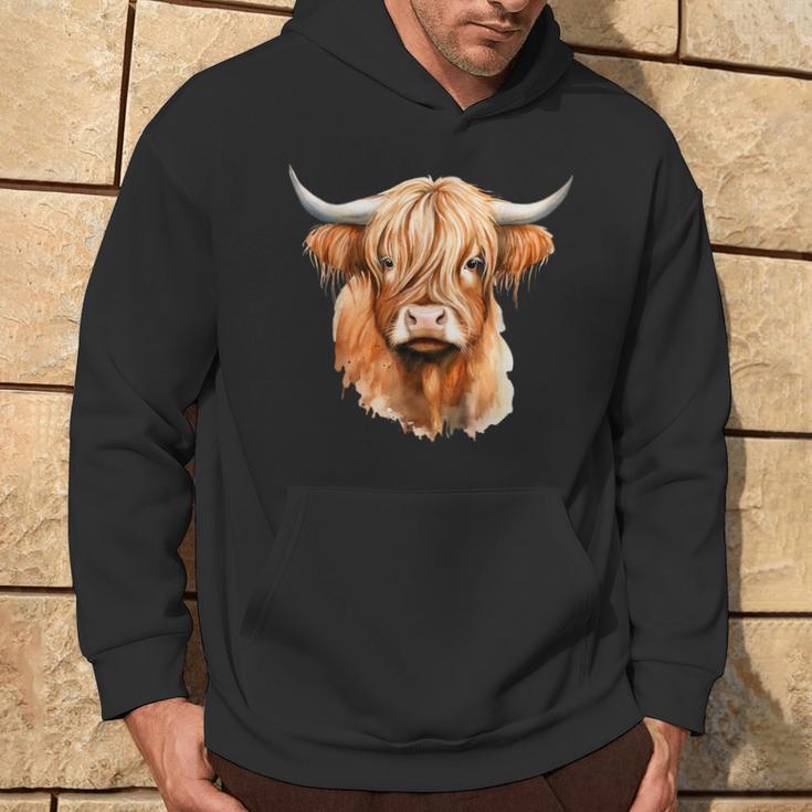 Cow Highland Cow Cow Costume Highland Cow Kapuzenpullover Lebensstil