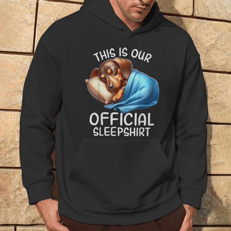 Dachshund Pyjamas Official Dachshund Kapuzenpullover Lebensstil