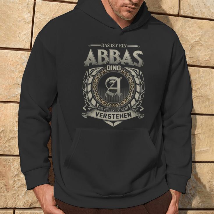 Das Ist Ein Abbas Ding Abbas Name Kapuzenpullover Lebensstil