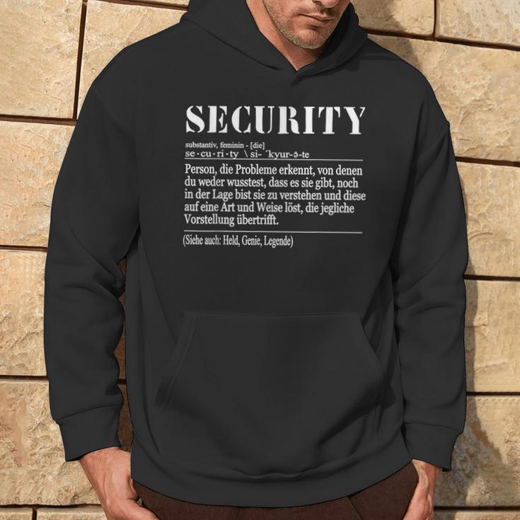 Definition Security S Kapuzenpullover Lebensstil