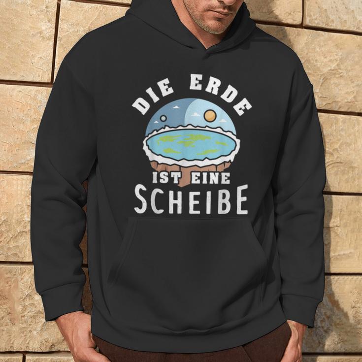 Die Erde Ist Eine Scheiben Kapuzenpullover Lebensstil