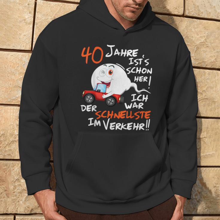 Die Legende Wird 40 Jahre 40S Birthday Kapuzenpullover Lebensstil