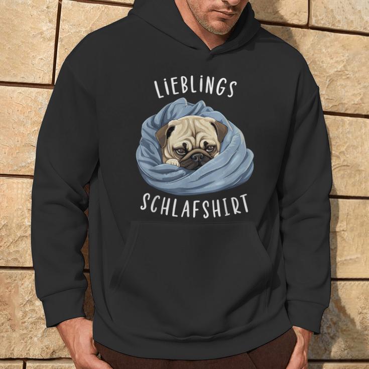 Dog Official Favourite Sleep Pug Kapuzenpullover Lebensstil