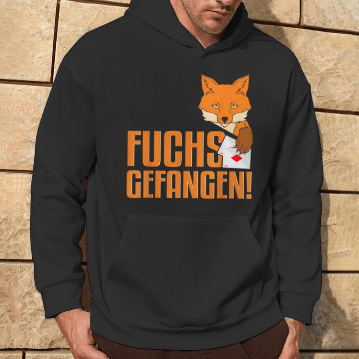 Doppelkopf Card Game Foxes Catch Kapuzenpullover Lebensstil