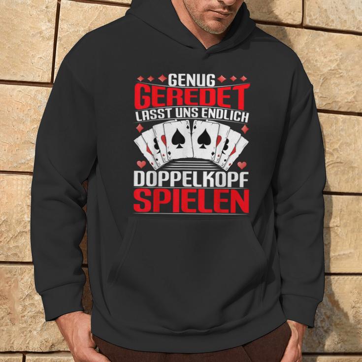 Doppelkopf Card Games Enug Geredet Lasst Uns Spielen S Kapuzenpullover Lebensstil