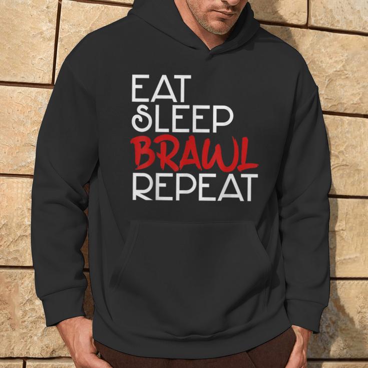 Eat Sleep Brawl Repeat Gamer Gamer Game Children's Star Kapuzenpullover Lebensstil