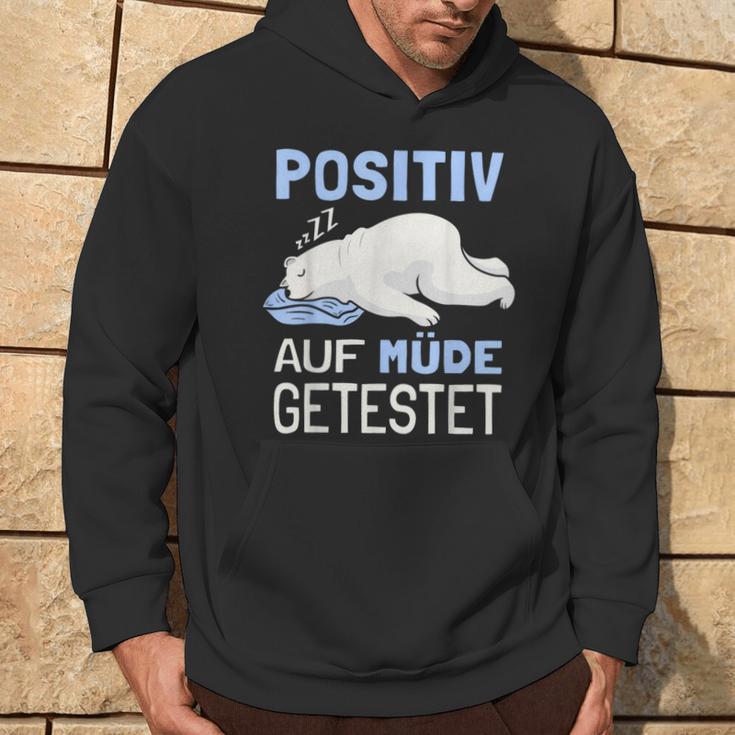 Eisbär Auf Positiv Müde Tested Sleep S Kapuzenpullover Lebensstil