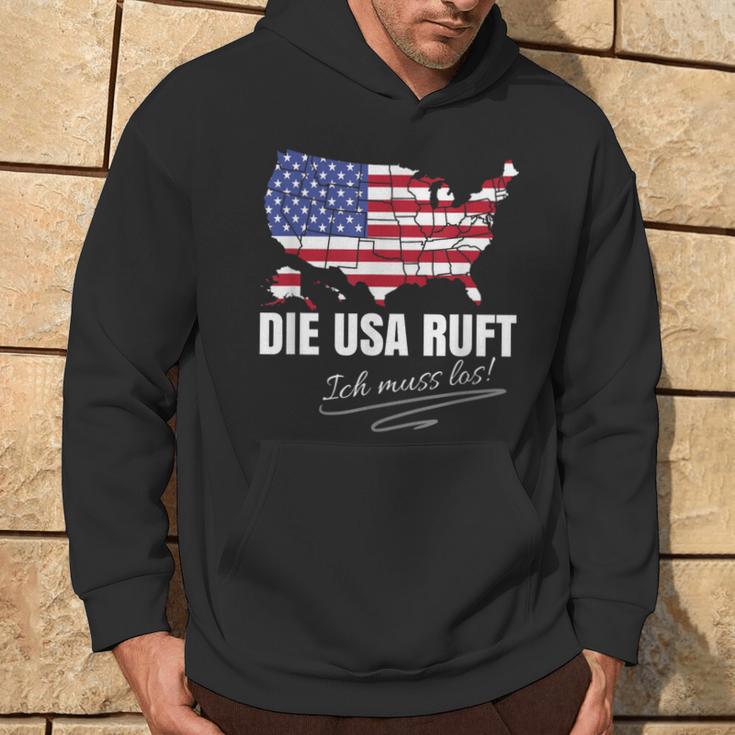 Emigration Usa Farewell Gadgets America Emigrant Kapuzenpullover Lebensstil