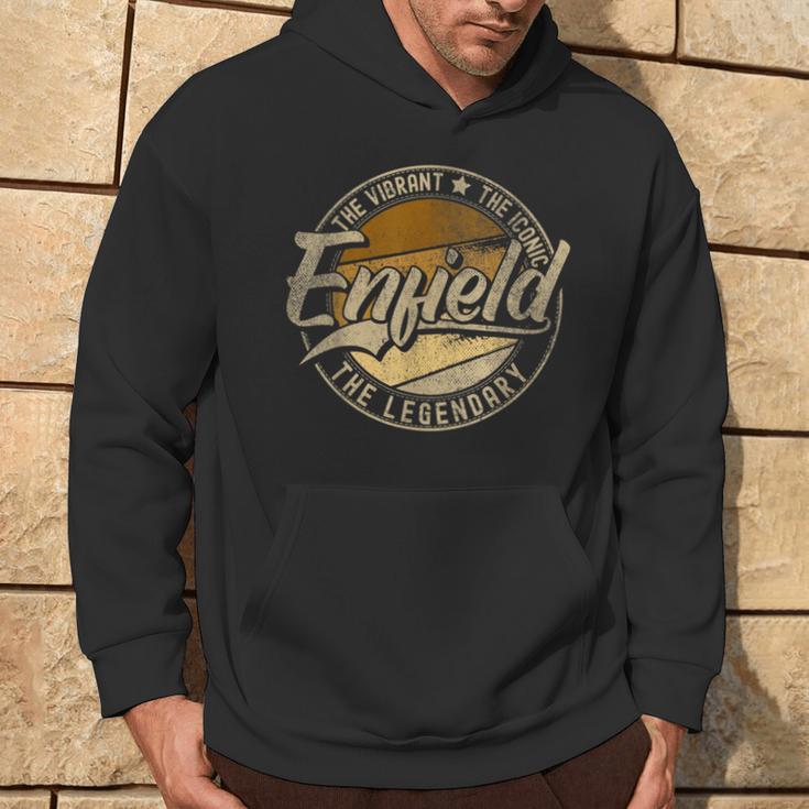 Enfield Ct Connecticutintage Distressed Kapuzenpullover Lebensstil