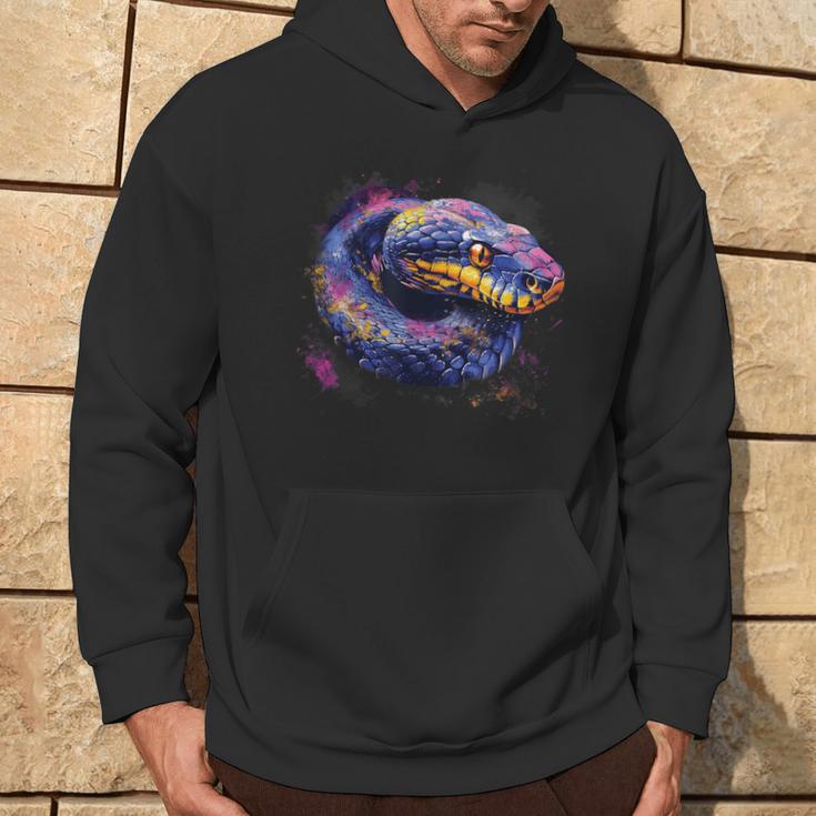 Exotic Python And Snakes Kapuzenpullover Lebensstil